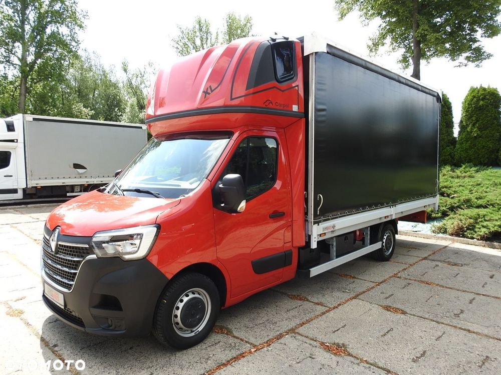 Renault MASTER PLANDEKA 10 PALET WEBASTO KLIMATYZACJA TEMPOMAT LEDY PNEUMATYKA  165KM - 7
