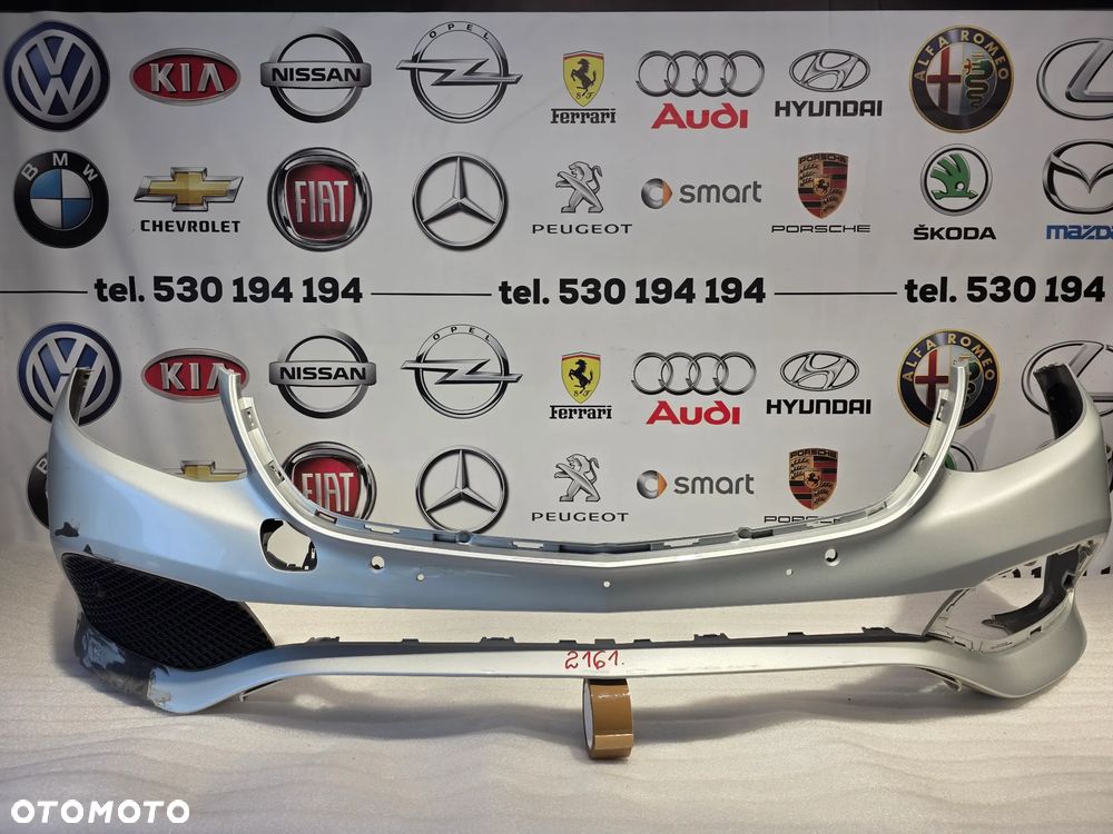 MERCEDES E-KLASSA W213 16- ZWYKŁY ZDERZAK PRZEDNI PRZÓD NR A2138850038 NR AUKCJI NZ2161 - 1