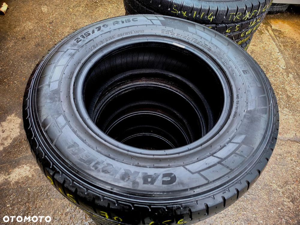 215/70R15C 15 C 109/107S Opony Letnie Lato PIRELLI CARRIER 7mm Legnica ALU-RAD 215/70 - 8