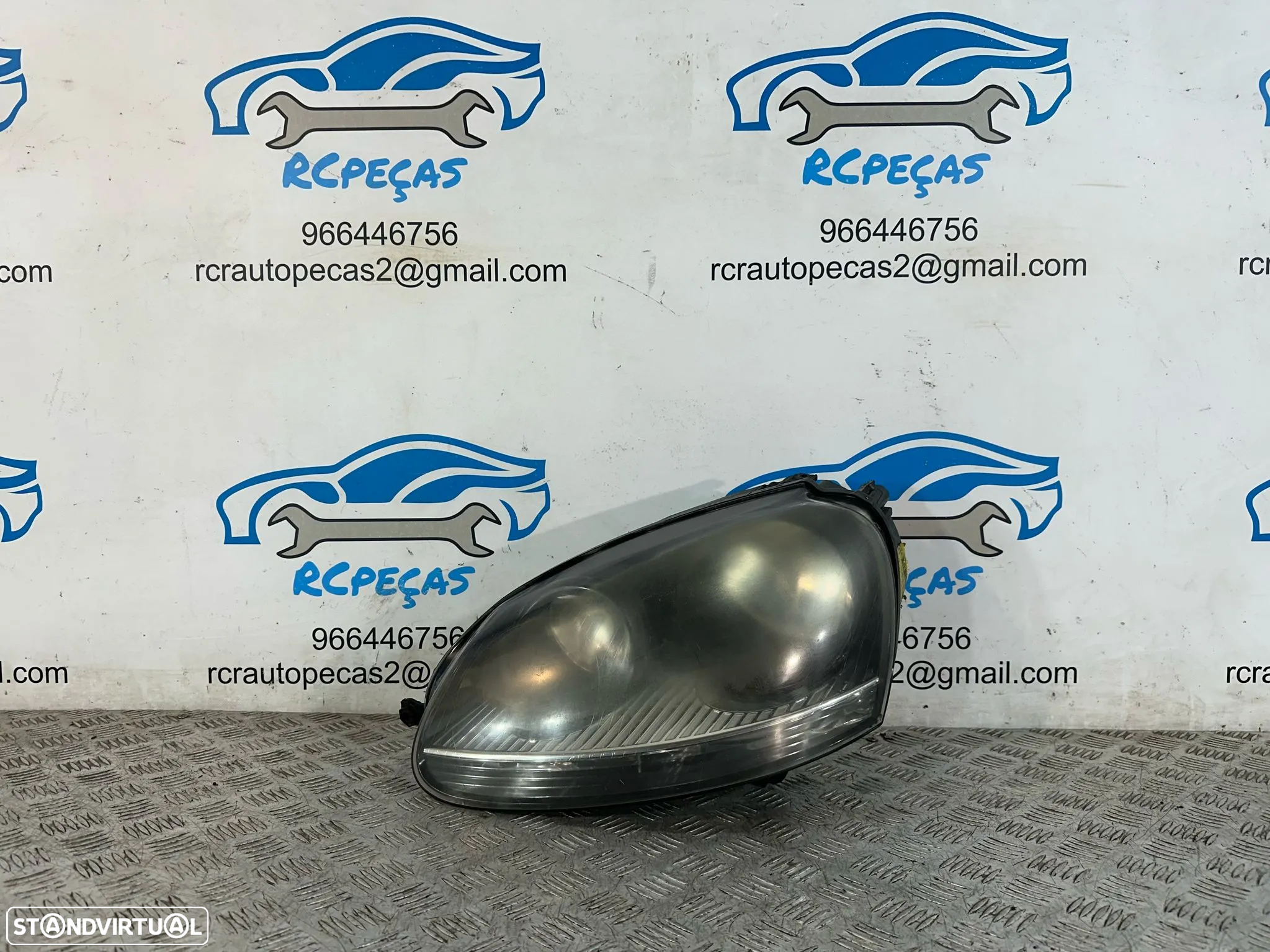 .Otica Farol Esquerda Original Halogénio VW Volkswagen Golf 5 MK5 V Variant Jetta 1K6941005AA 2003 – 2010 - 2