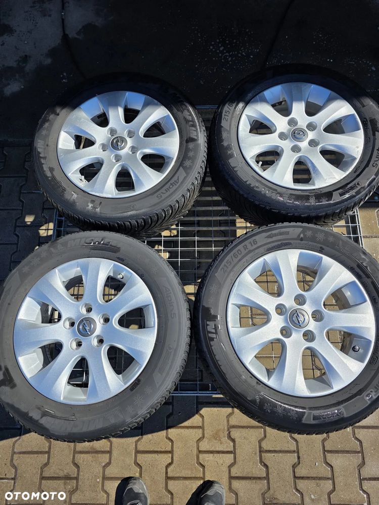OPEL ASTRA J ZAFIRA C INSIGNIA B 5x115 R16 FELGI ALUMINIOWE CZUJNIKI TPMS - 5