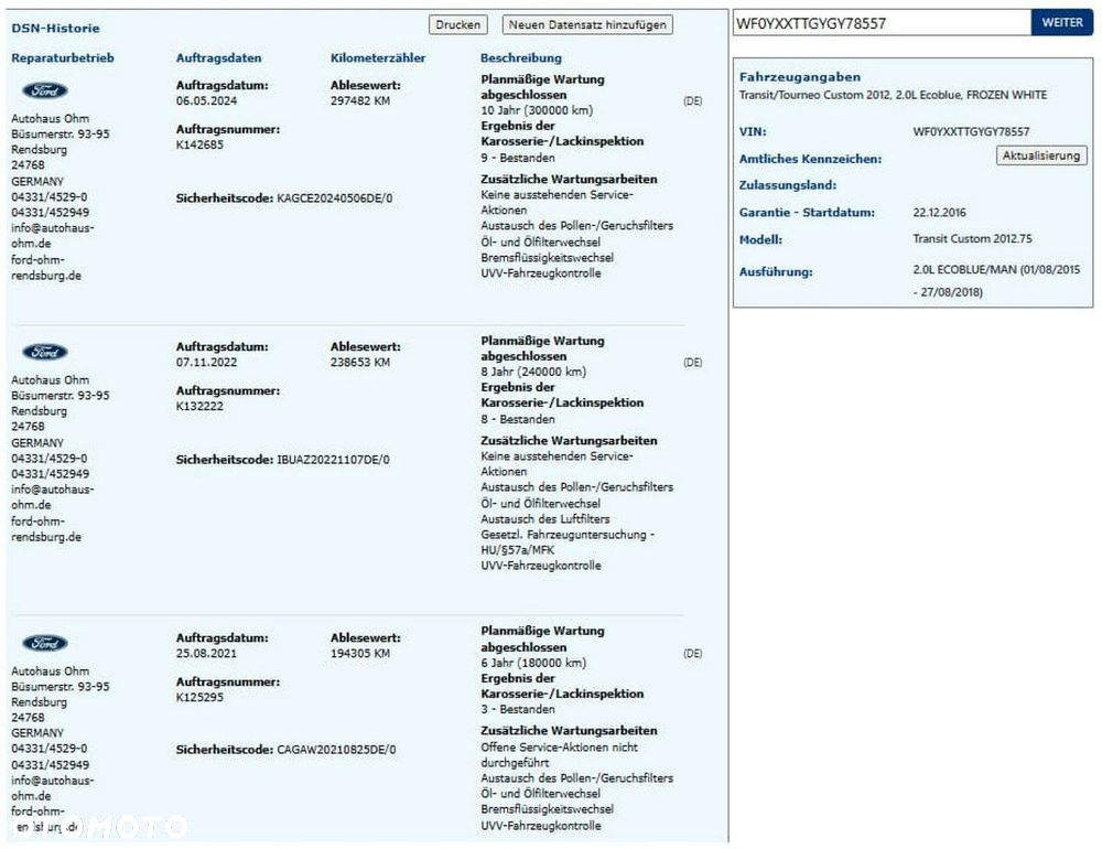 Ford Transit Custom - 12