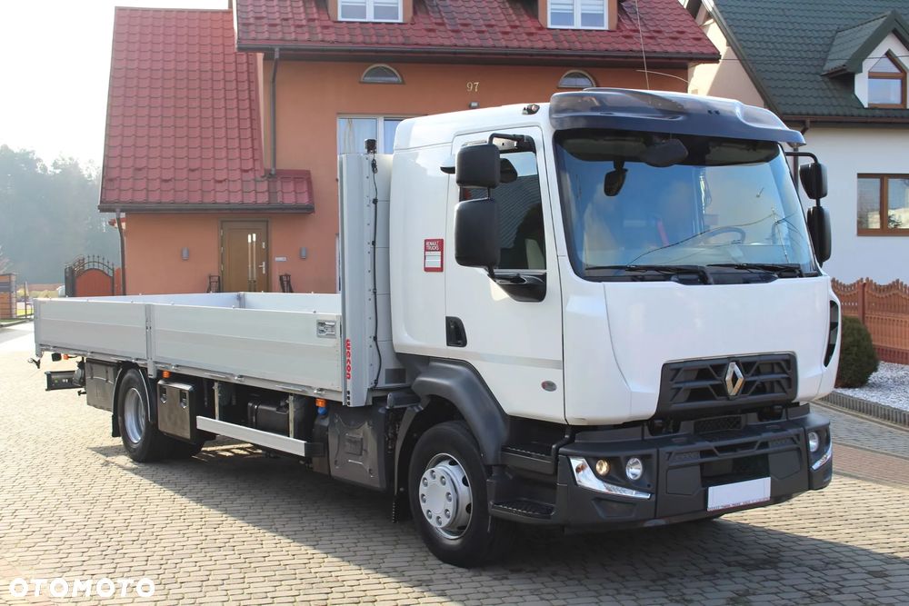 Renault / D16 / POLSKI SALON / NISKI PRZEBIEG 232 TYS KM / ŁADOWNOSC 9562 KG / ZABUDOWA SKRZYNIA 7.10 CM / WECON / Man /Volvo/Scania/ Atego/ - 4