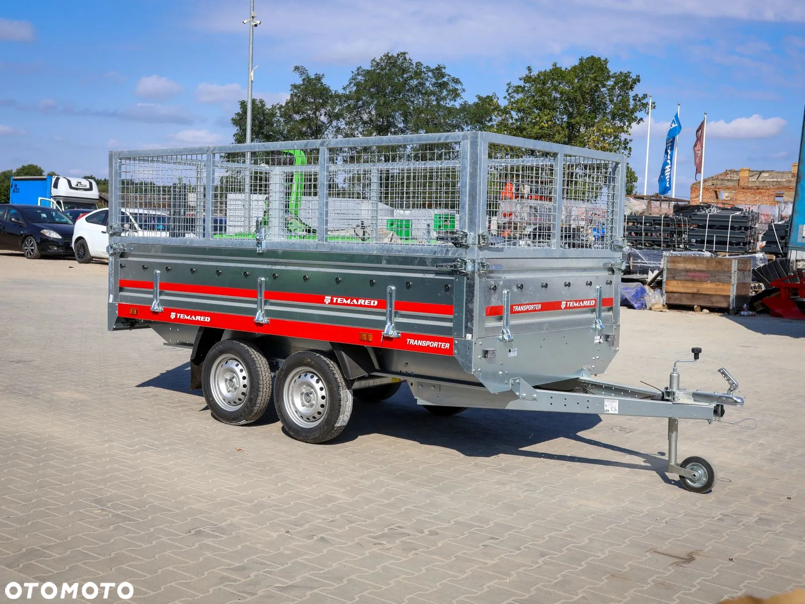 Temared Transporter 3015/2 Przyczepka samochodowa 264x126cm dwuosiowa - 7