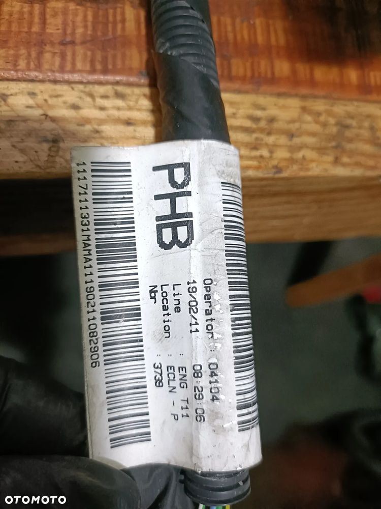 FORD FIESTA MK7 08 r.- 1,6 TDCI instalacja SILNKA wiązka przewodów + - 5