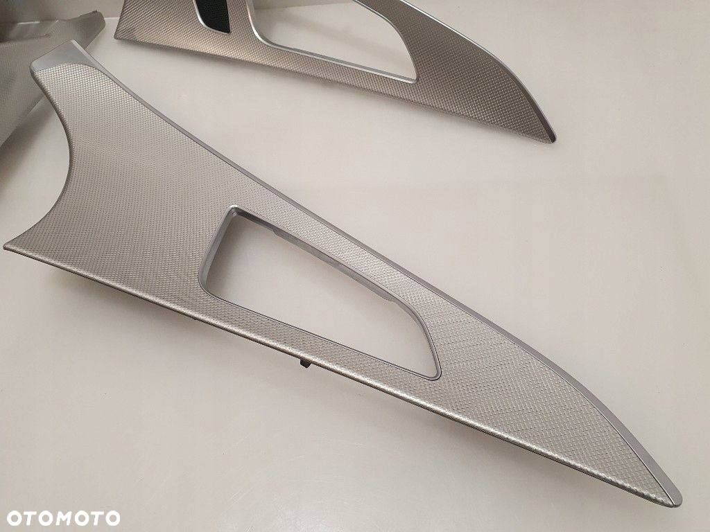 AUDI A6 4G C7 DEKORY ALUMINIUM RYBIA ŁUSKA TRIGON SUPER STAN - 6