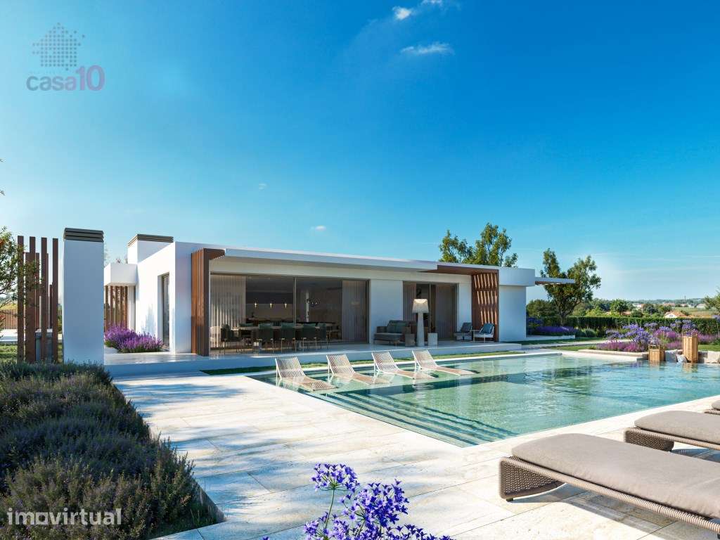 Vende-se Moradia Contemporânea com Piscina e Vista Golfe em Vila No... - Grande imagem: 2/28