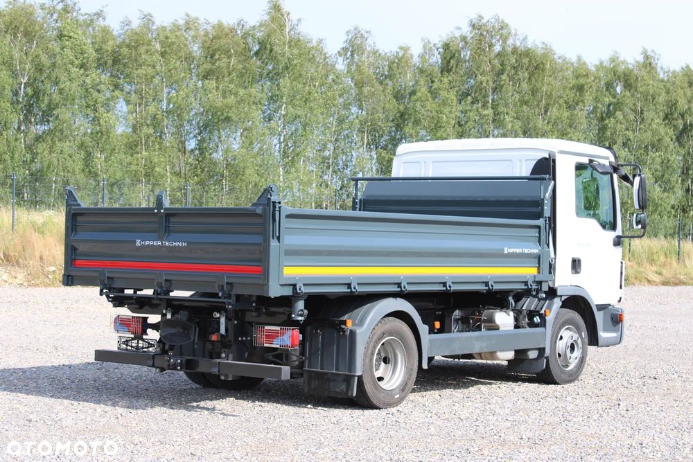 MAN TGL 12.220 12.250 Nowy 3-stronny WYWROT Kiper Wywrotka Manual Klima BLOKADA MOSTU Niski przebieg TGM Atego Midlum Eurocargo LF - 10