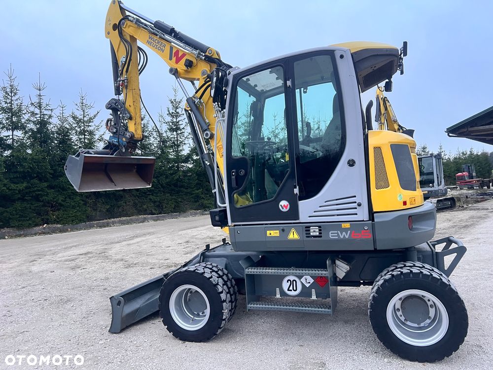 Wacker Neuson EW65 Koparka Kołowa 7 TON Pług Ramię Long 3 Łamane KLIMA,MS03 HYDRAULICZNE - 5