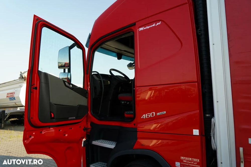 Volvo FH 500 / CORTINĂ / 6x2 / ACOPERIȘ RIDICAT / AER CONDIȚIONAT PARCARE / PUNTE RELAXABILĂ / CONTRACT DE SERVICE GOLD - 24