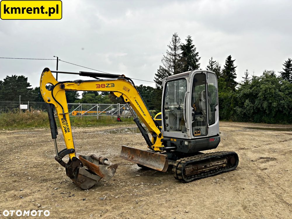 Wacker Neuson 38Z3 MINI-KOPARKA 2012R. | JCB 8040 8035 8030 VOLVO ECR 48 CAT 305 - 9
