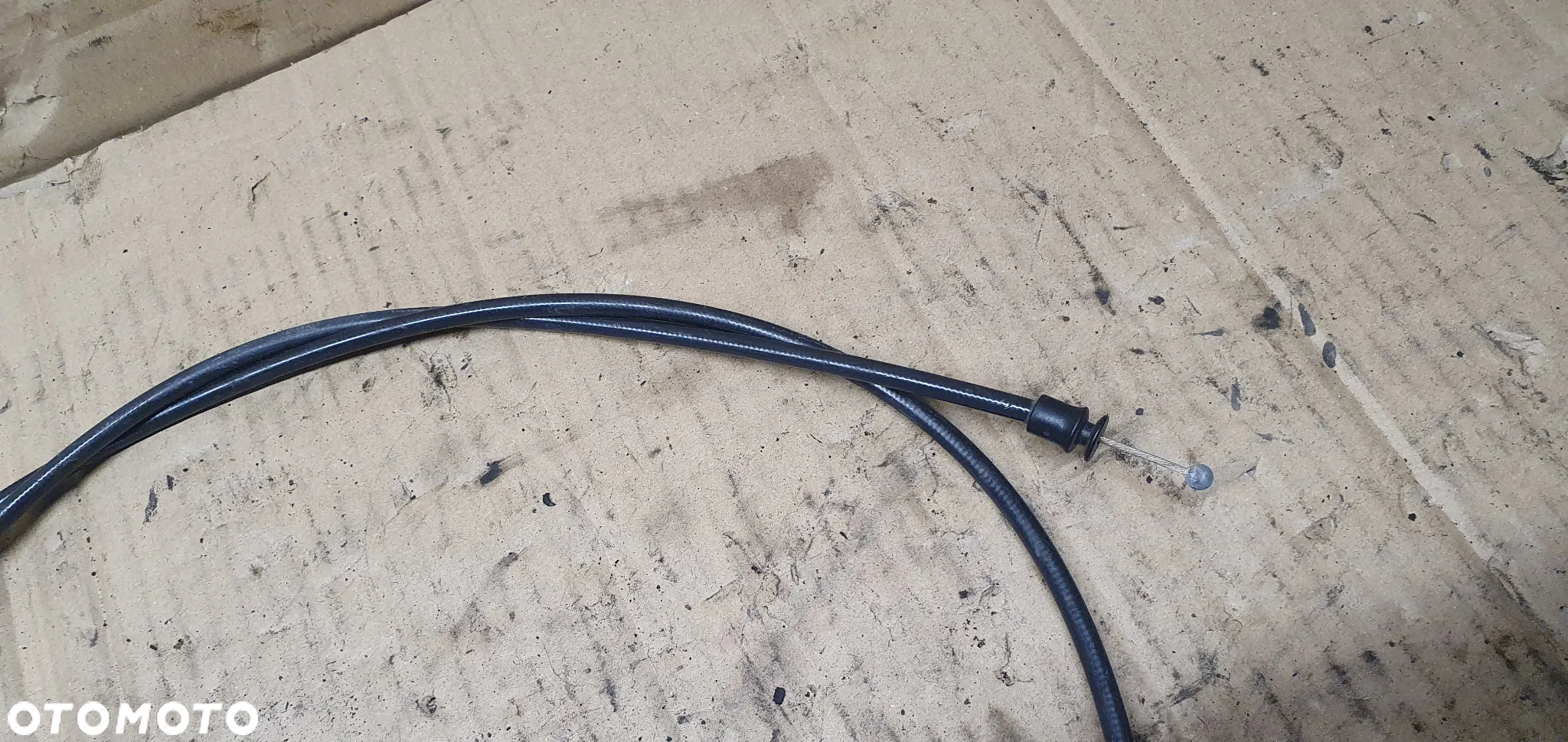 Klamka raczka dźwignia otwierania maski linka cięgno Mercedes A2468800059 A2048800120 - 3