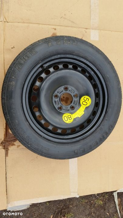 KOŁO DOJAZDOWE T125/85R16 5x108 VOLVO S40 II V50