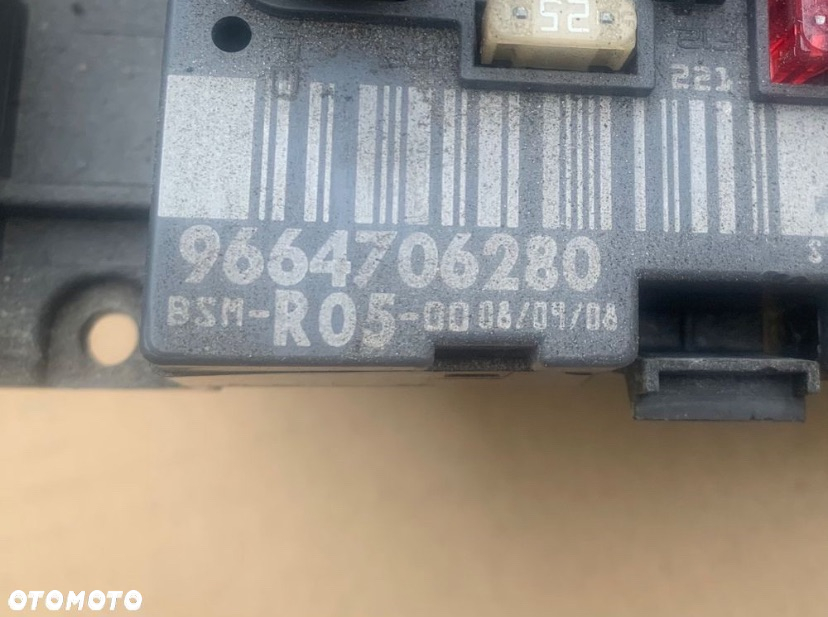 9664706280 moduł komfort bsm R-05  Citroen c4 I 1 lift - 3