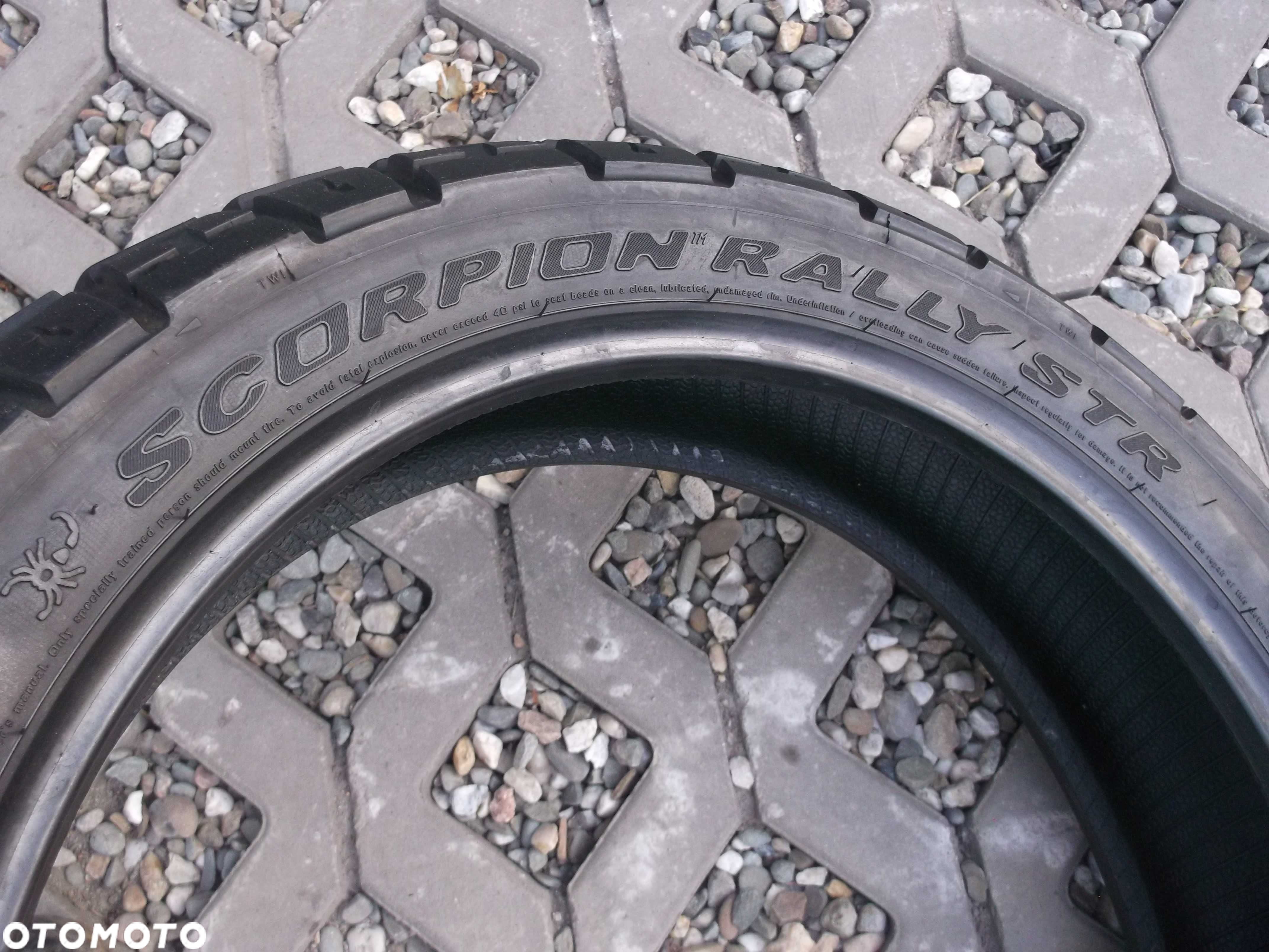 opona 150/70 r18 Pirelli	Scorpion Rally STR	dot5021	4,3mm - 7