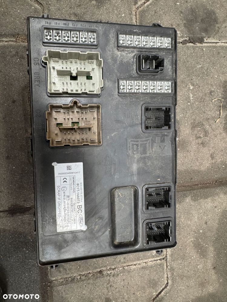 Ford transit 07-13 moduł bsi bezp. 8C1T-14A073-BC - 1