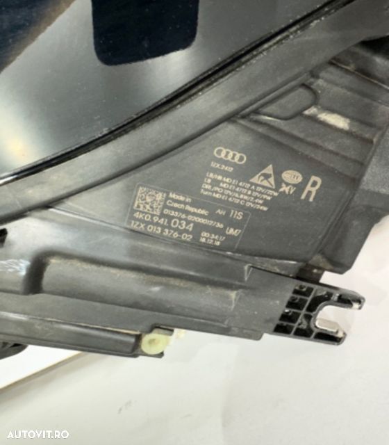 Faruri Full Led complete 4K0941033 4K0941034 Audi A6 C8  [din 2018 pa - 5