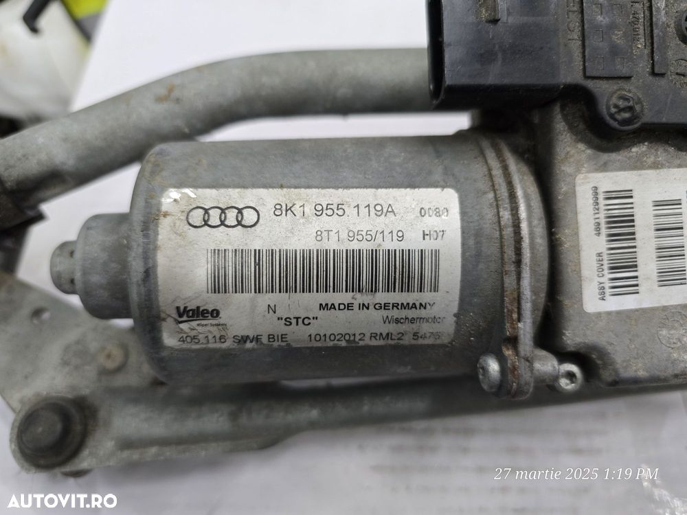 Ansamblu stergator complet Audi A4 B8,A4 B8.5 A5 8K1955119A/8k1955023C - 4