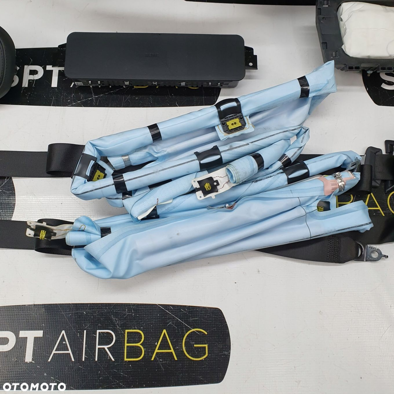 BMW SERIA 3 G20 G21 SERIA 4 G22 G23 G26 DESKA ROZDZIELCZA KONSOLA KOKPIT PULPIT PODUSZKI AIRBAG AIR BAG PASY KURTYNY KIT SET - 10