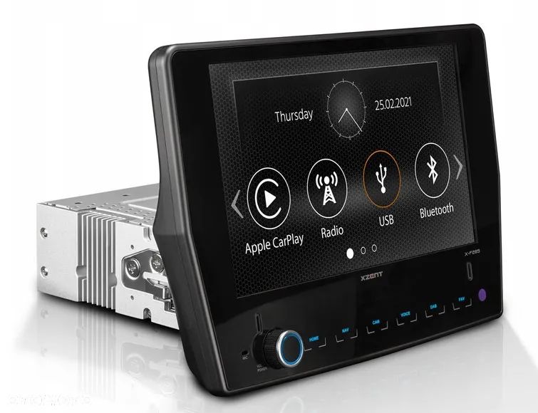 RADIO Z NAWIGACJĄ XZENT X-F285 9'' FORD KAMPER STACJA MULTIMEDIALNA - 1