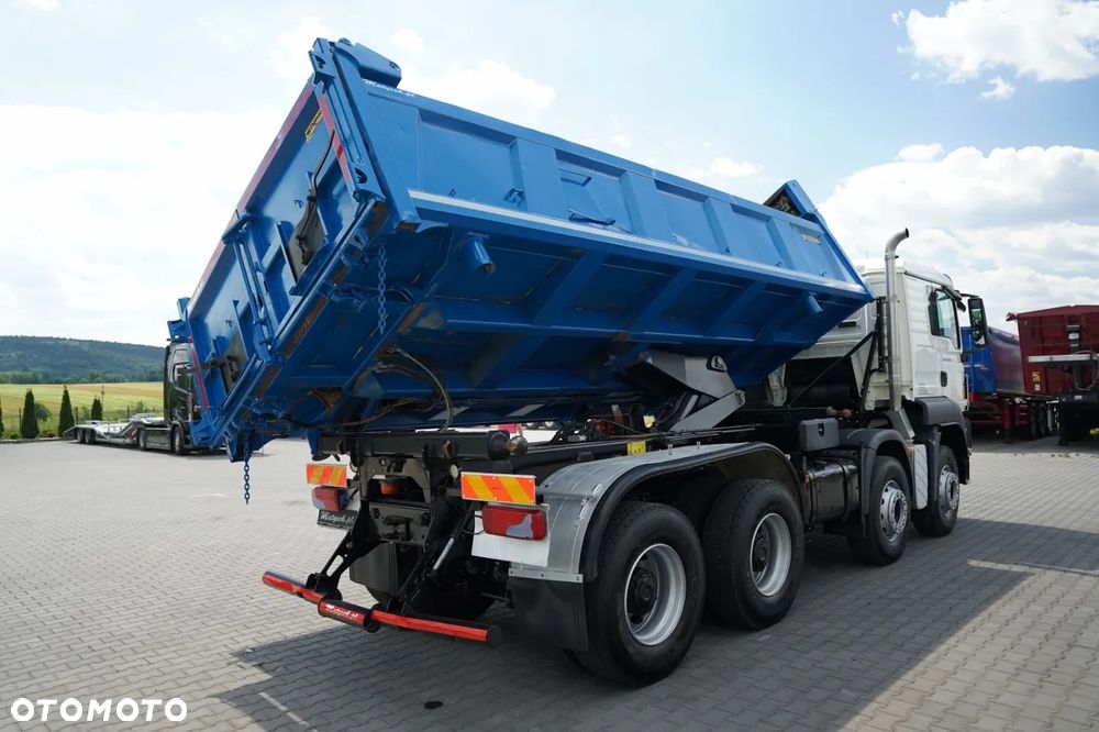 MAN TGS 35.360 / 8x4 / WYWROTKA 2 STRONNA  / HYDROBURTA / BORDMATIK / EURO 5 - 10