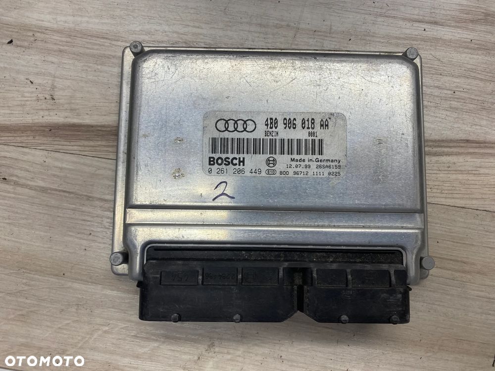 KOMPUTER STEROWNIK SILNIKA ECU AUDI A6 C5 4B0906018AA 26SA6159 0261206449 1,8T - 1