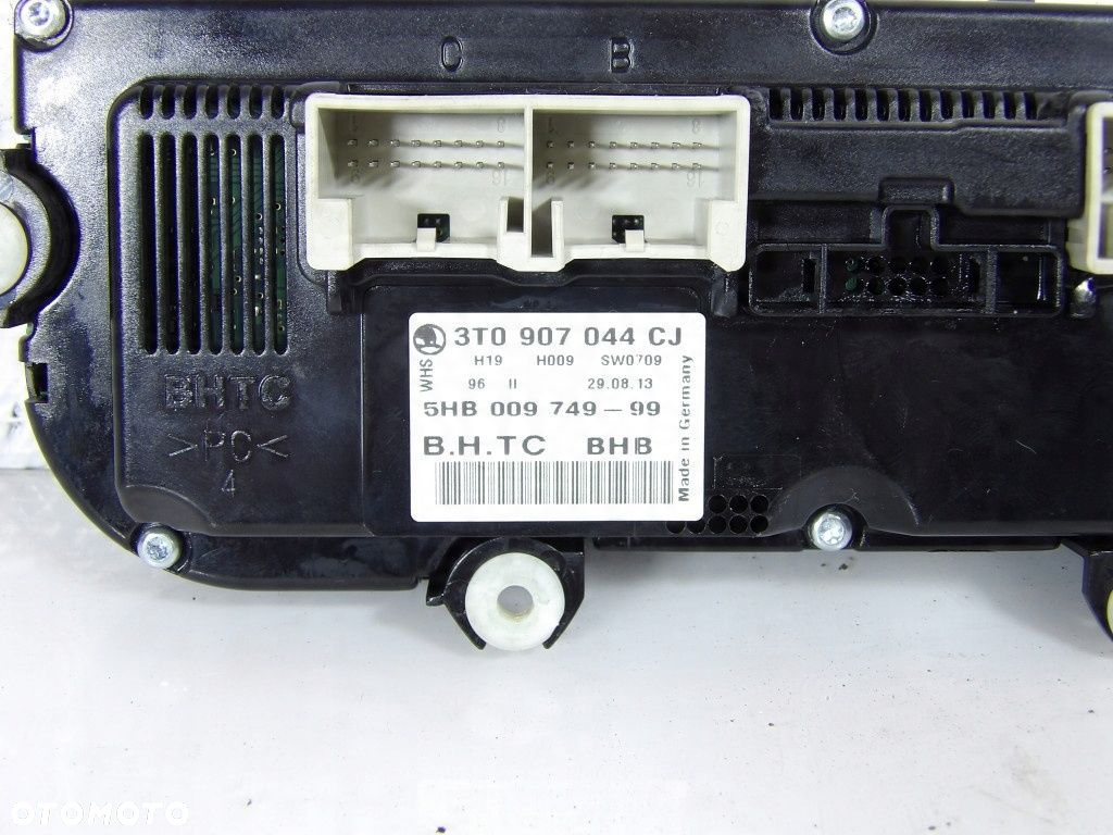 SKODA SUPERB II LIFT PANEL NAWIEWU 3T0907044CJ - 3