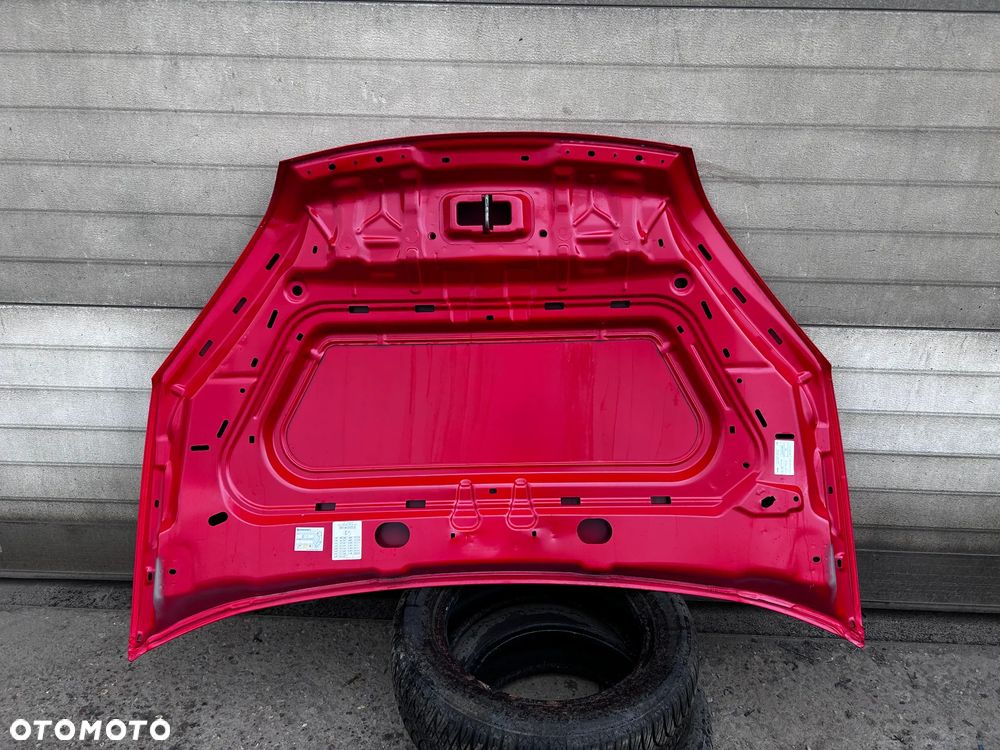 FIAT DOBLO II LIFT MASKA POKRYWA SILNIKA CZERWONA - 4