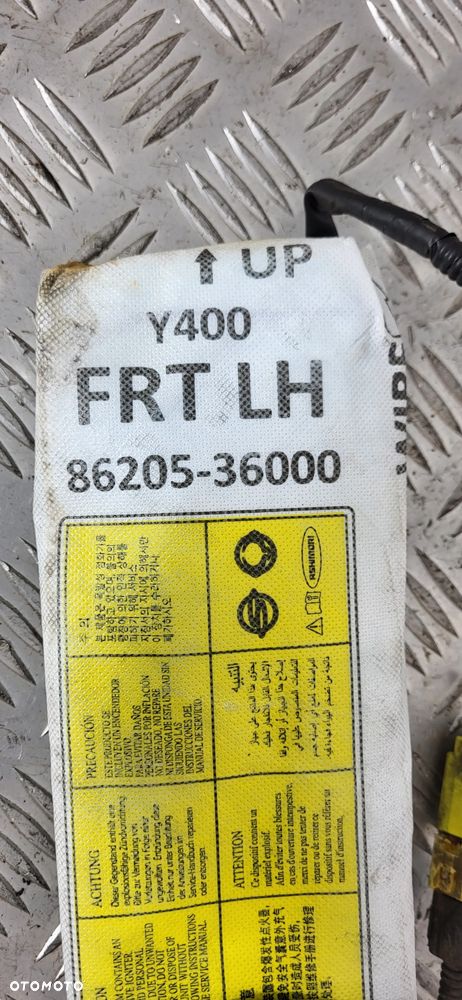 Ssangyong Musso Poduszka Fotela AirBag Fotela Lewa Prawa - 5