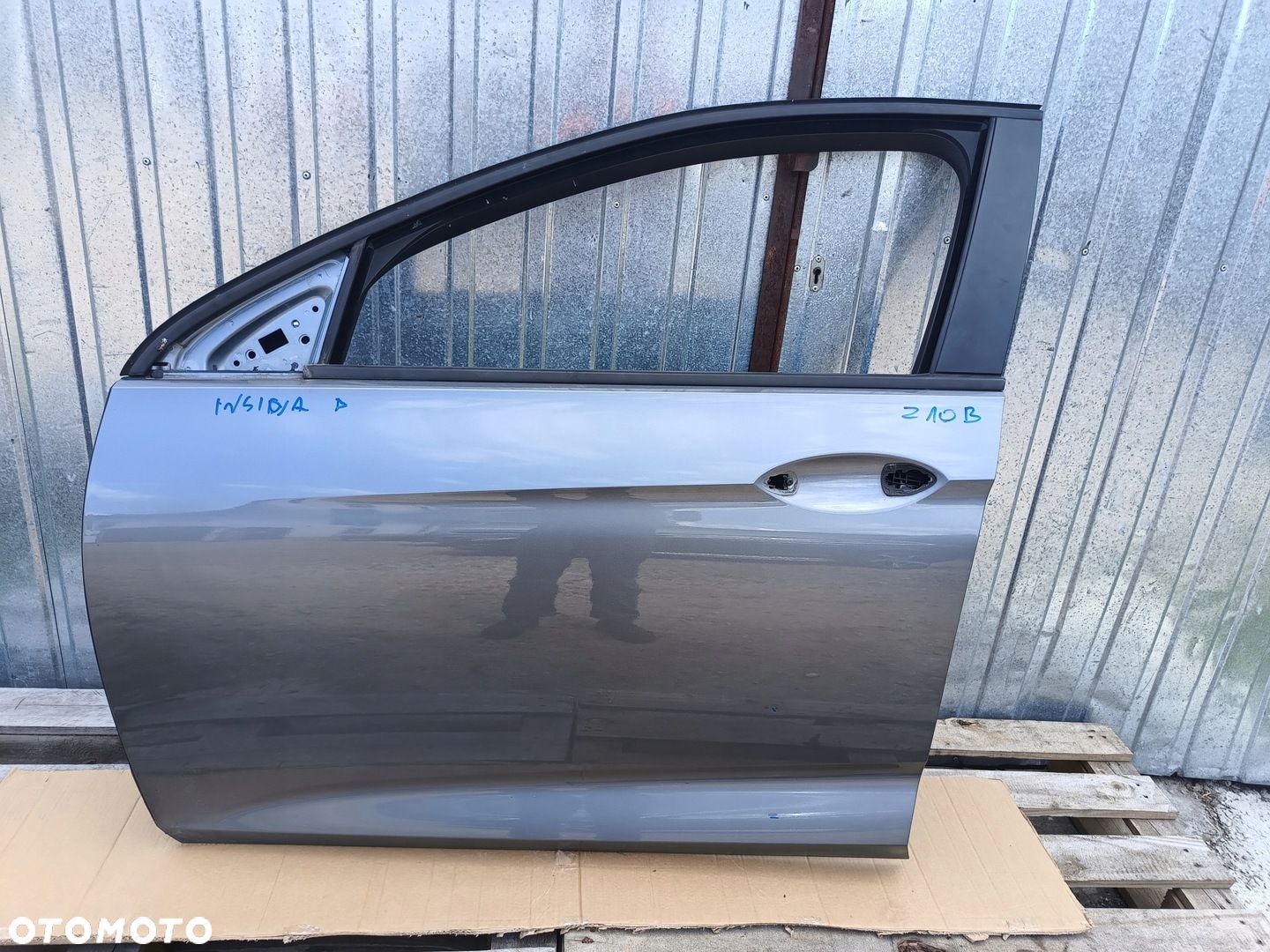 OPEL INSIGNIA B II 17r- Drzwi lewy przód Z10B oryginalny lakier - 1