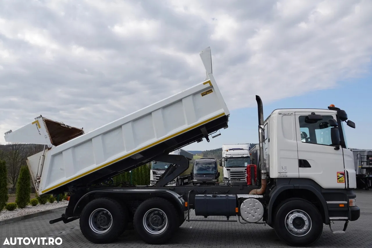 Scania R 420/ 6x4 / 2-SIDE TIPPER / HYDROBRATA / BORDMATIC / HYDROKLAPA / MANUAL / IMPORTAT - 5