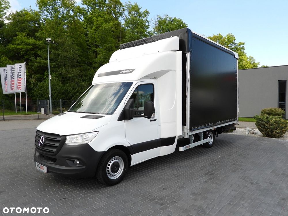 Mercedes-Benz SPRINTER 316 PLANDEKA WINDA 10 PALET WEBASTO TEMPOMAT PNEUMATYKA KLIMATYZACJA  160KM - 21
