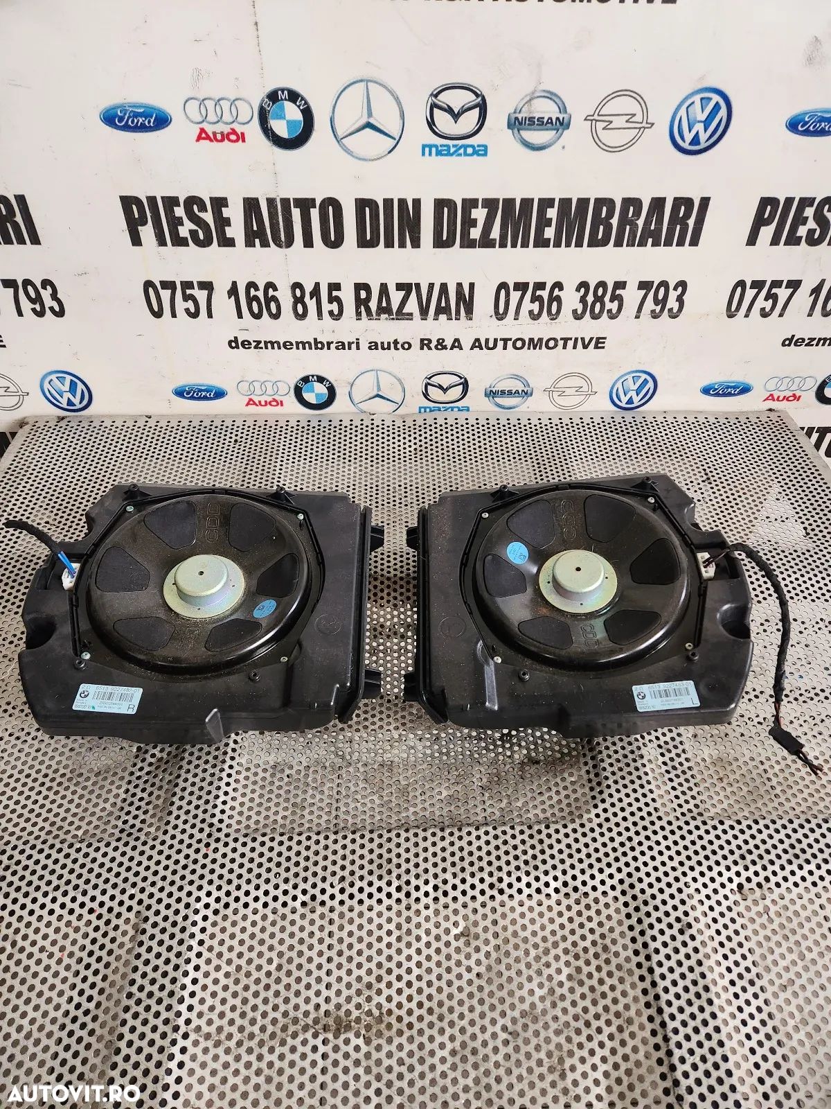 Subwoofer Boxa Difuzor Bass Bmw Seria 7 F01 F02 F03 F04 Cod   Subwoofer Bmw F01 F02 - 1