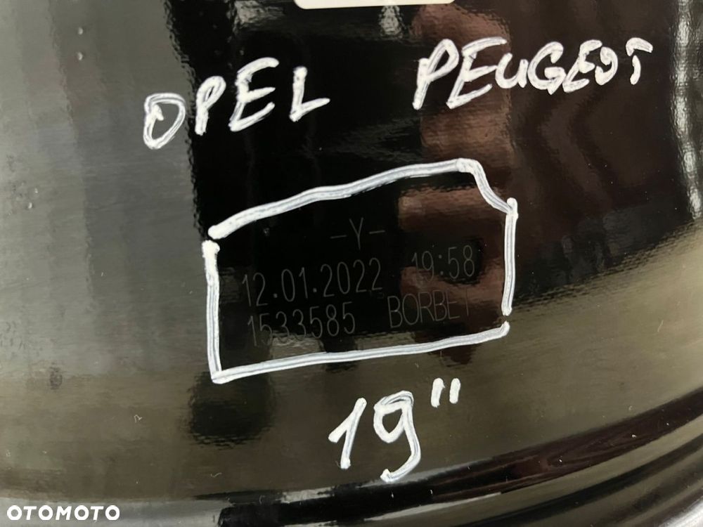 Felga Peugeot 3008 408 4008 5008 DS4 DS7 Opel Grandland 7jx19 ET38 5x108 pojedyncza sztuka 19 cali - 16