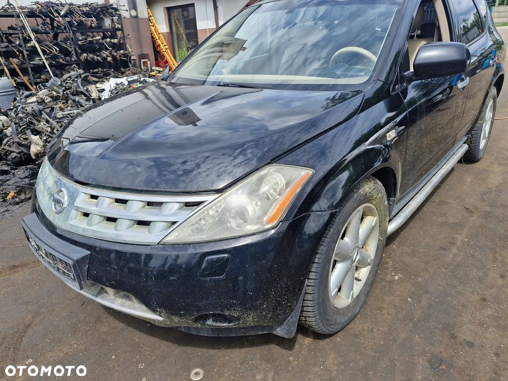Nissan Murano Z50 maska zderzak drzwi szyby lusterko fotele skóra - 1