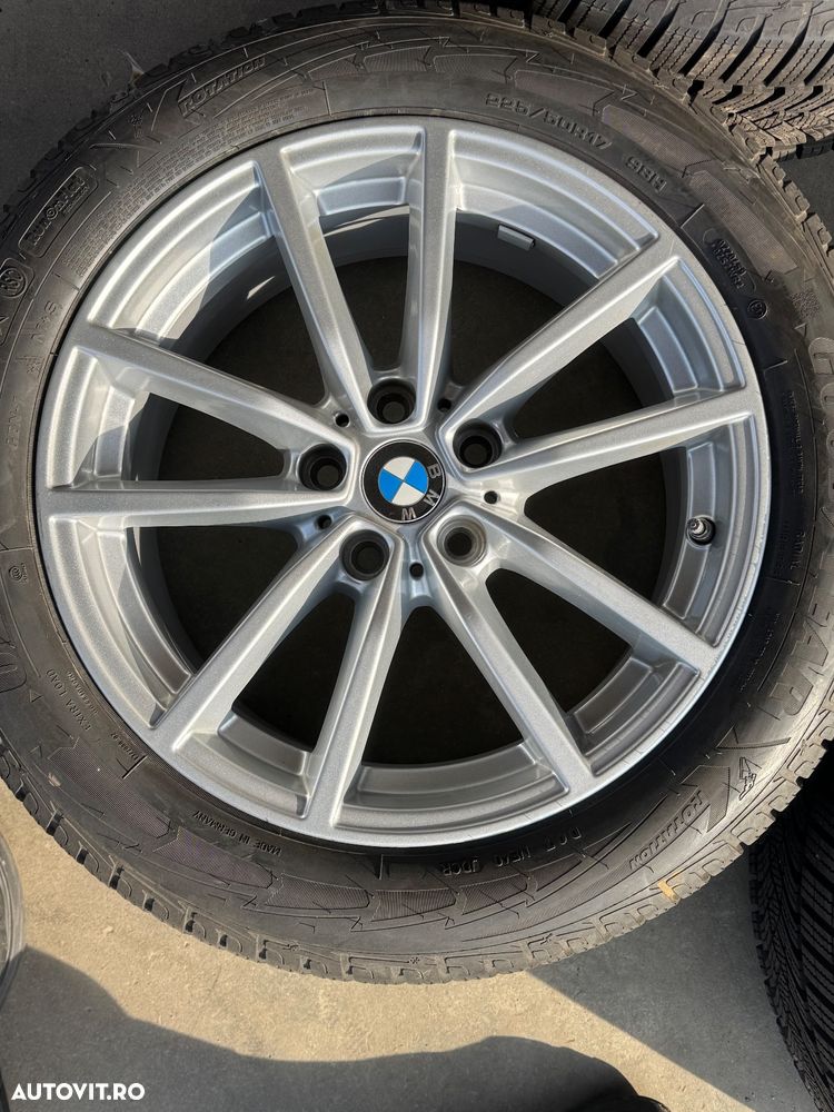 Vând jante originale BMW G20-21 pe 17” cu anvelope de iarnă ca noi - 2