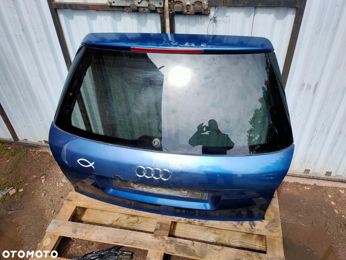 KLAPA BAGAŻNIKA TYŁ AUDI A4 B6 KOMBI LZ5C ŁADNA - 5