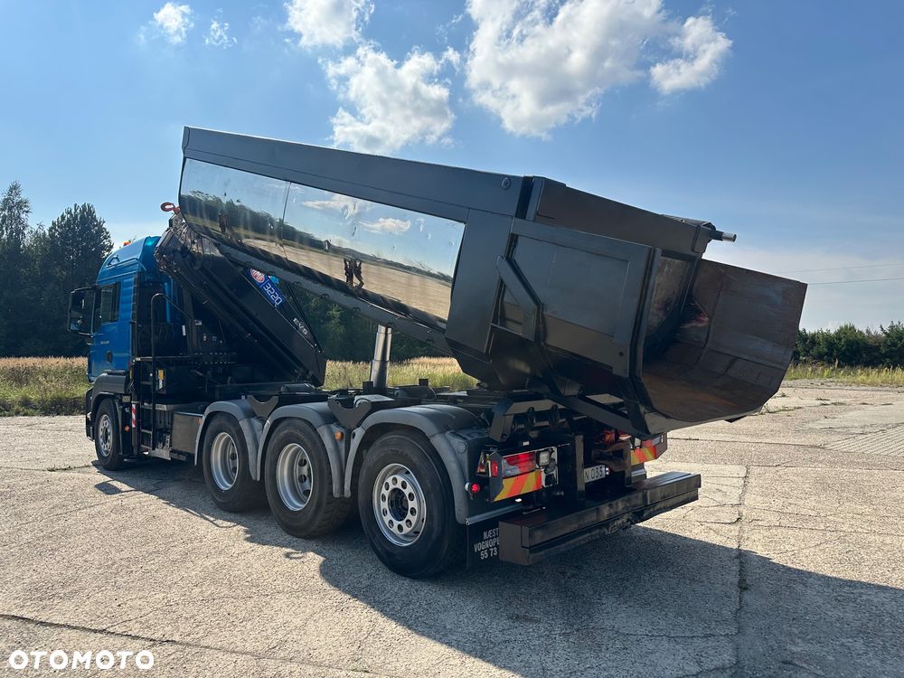 MAN TGS 32.480 8x4 WYWROTKA. HDS. HMF 3220 K6 - 11