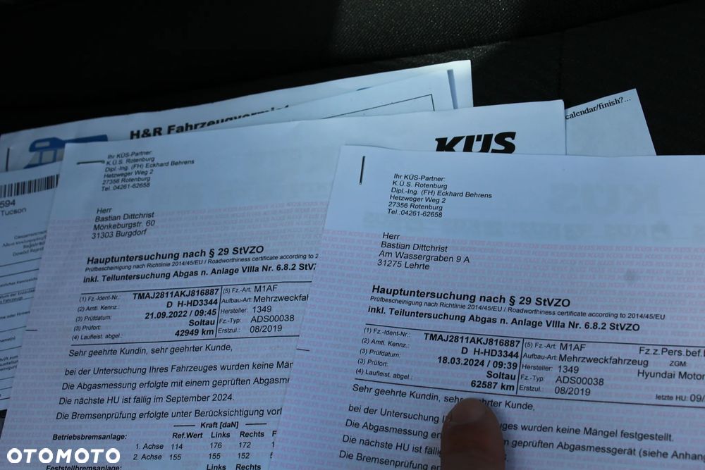 Hyundai Tucson blue 1.6 GDi 2WD Navi - 36