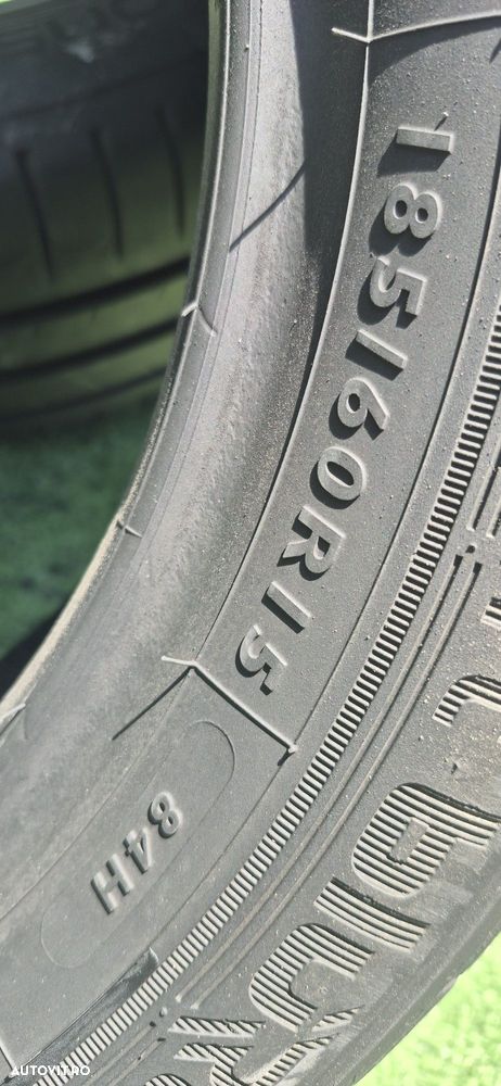 Anvelope 2x185 60 15 Dunlop dot 21 mm 5.2 - 4