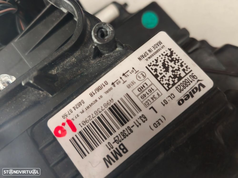 Farol esquerdo full Led Adaptativ F34 lci - 3