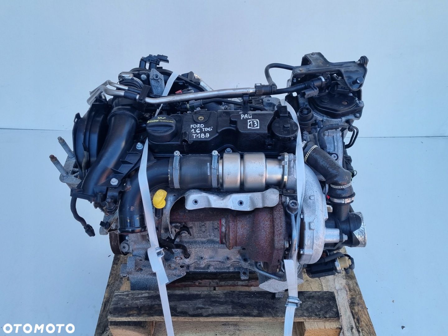 SILNIK KOMPL Ford Mondeo IV MK4 1.6 TDCI 115KM ładnie pali T1BB - 1