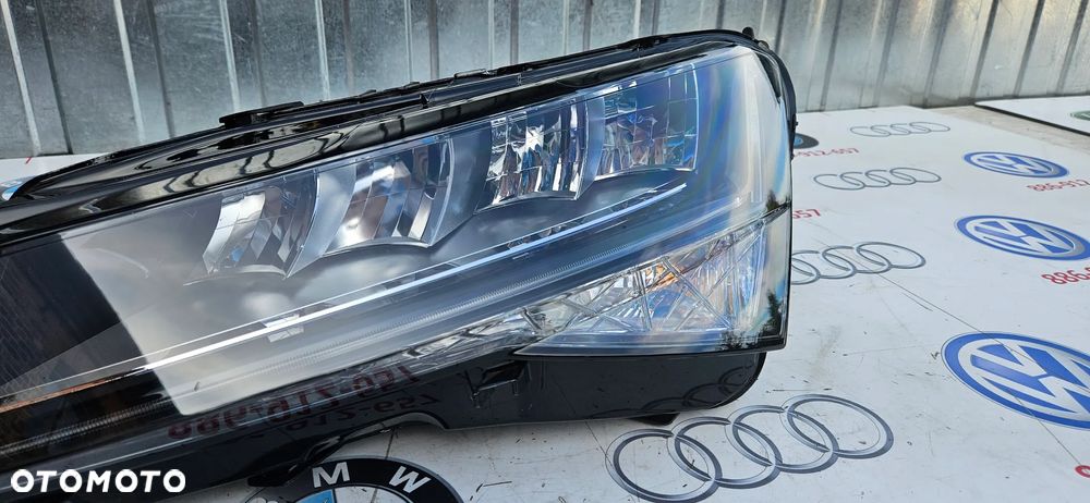 Reflektor Lewy Lampa Lewa 3V1941015C Skoda Superb III 3 LIFT 2019- Crystal Lighting FULL LED ***NOWY - 6