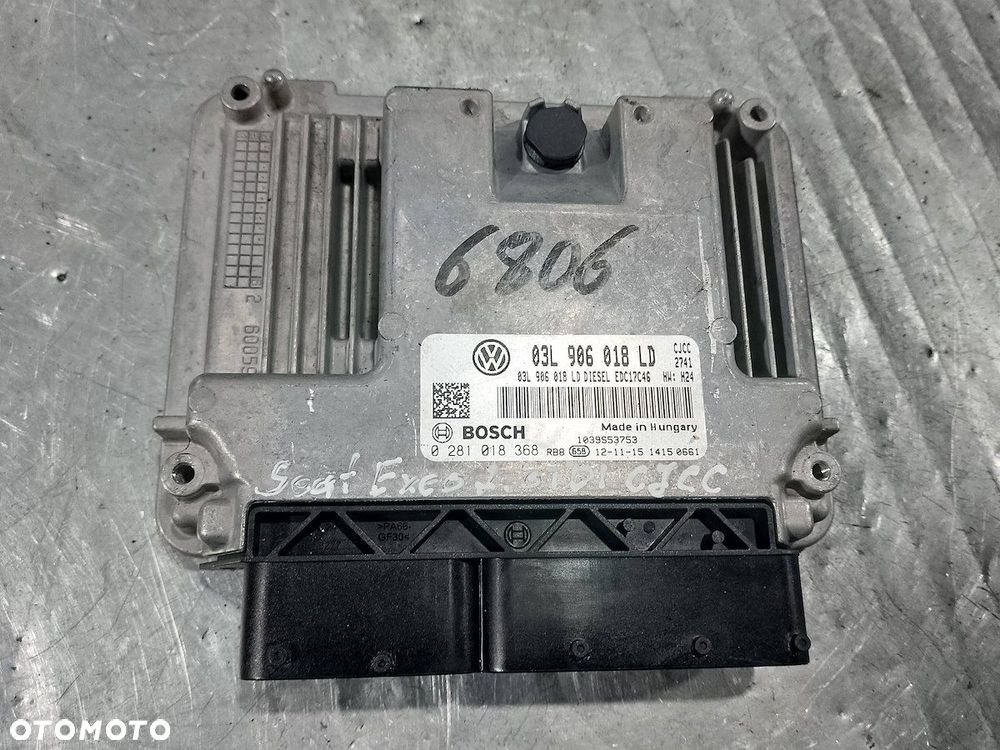KOMPUTER, STEROWNIK SEAT EXEO 03L906018LD   2.0 TDI - 1