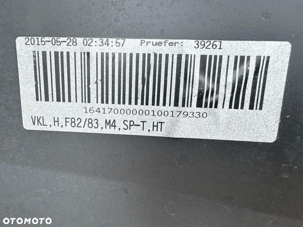 Zderzak Tylny BMW F82 F83 M4 M3, M-POWER - 15