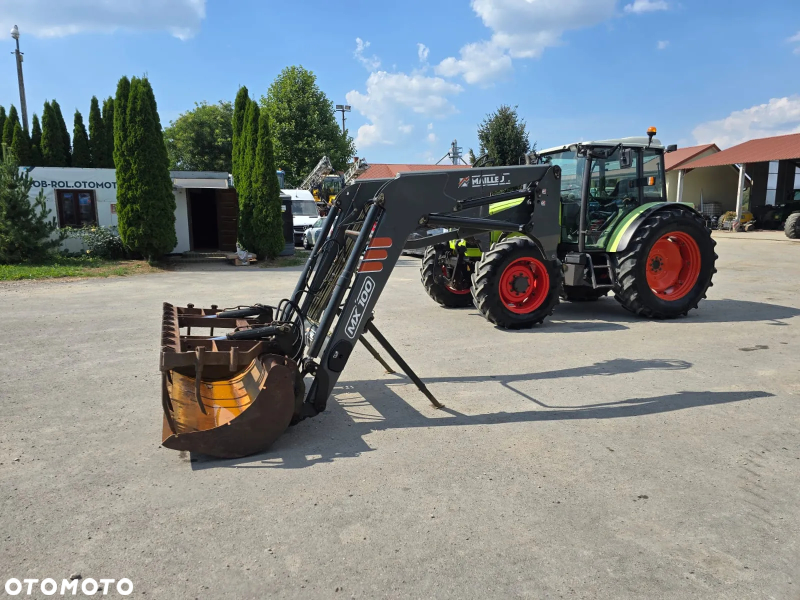 Claas Celtis 456 RX + TUZ + ŁADOWACZ MX100 - 14