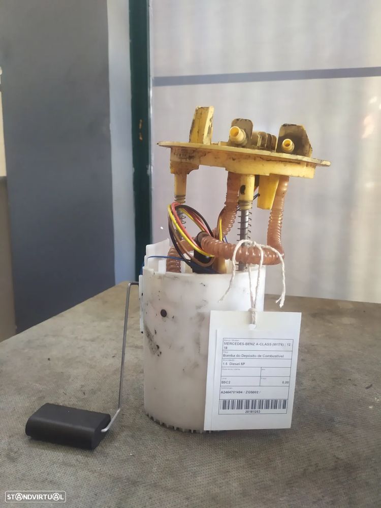 BOMBA DE COMBUSTIVEL MERCEDES-BENZ A-CLASS W176 / A2464701494 / ZGS002 - 1