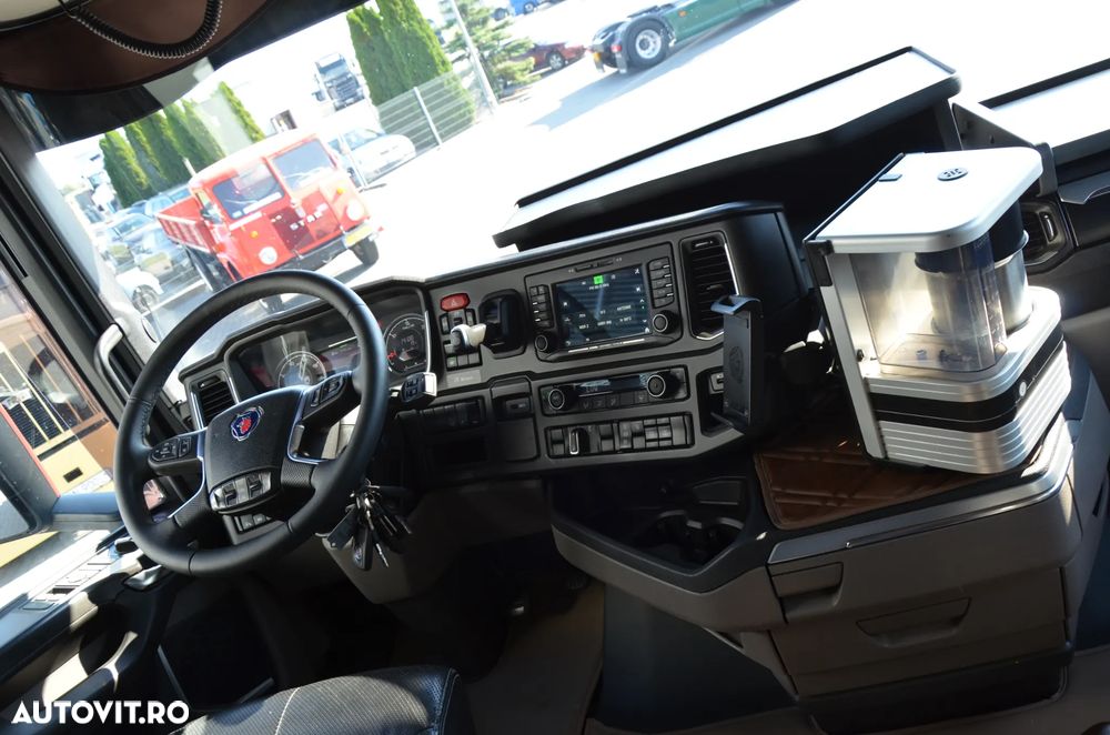 Scania S 500 / 2019 / KLIMA P. / 4 PODUSZKI / FULL LED / TRUX / ACC / SKÓRA / NAVI / DE / 7408 - 20