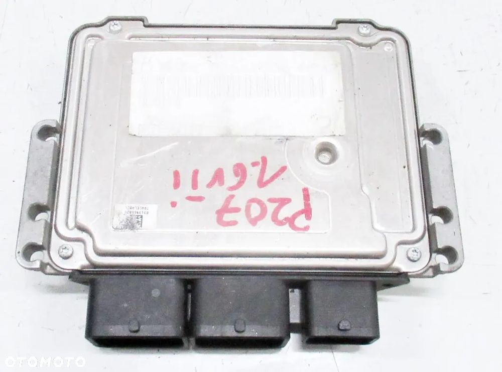 peugeot 207 sw 1.6 vti komputer sterownik 9663193780 - 1
