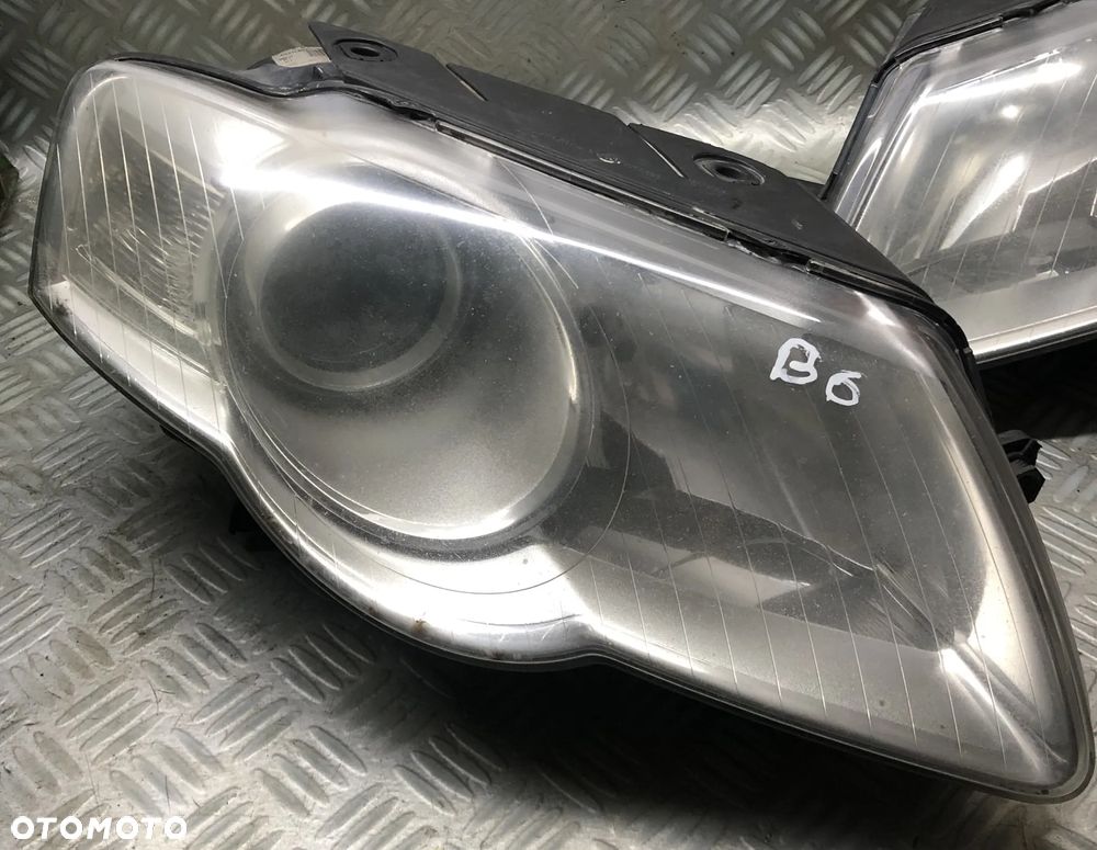 VW PASSAT B6 LAMPY PRAWY PRZÓD I LEWY PRZÓD - 2